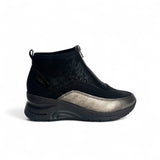 Rieker N9362 Black Pewter