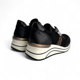 Remonte D0T09 Black Stretch.