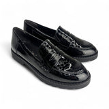Tamaris 24312 Black Croc Patent