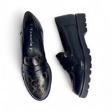 Tamaris 24312 Black & Leopard