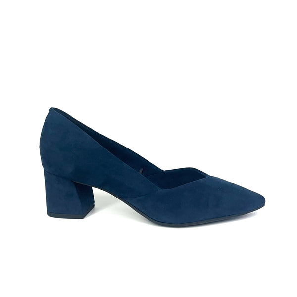 Marco tozzi hot sale navy court shoes