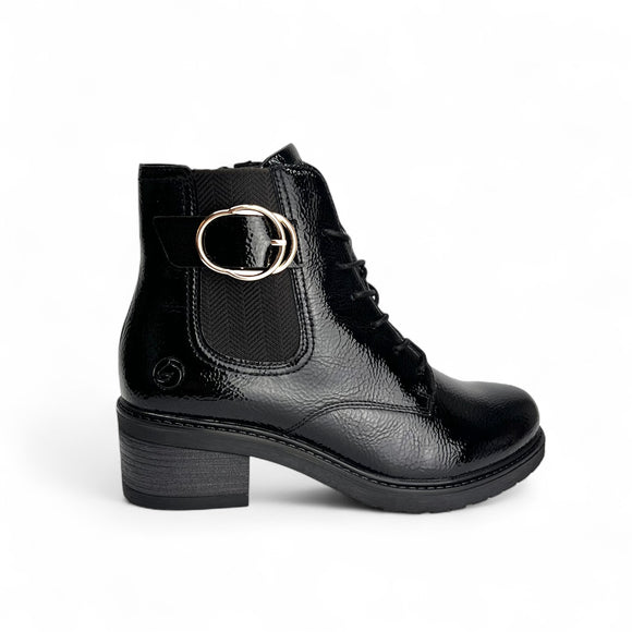 Remonte D1A72 Black Patent