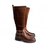Marco Tozzi 25603 Chestnut leather & suede