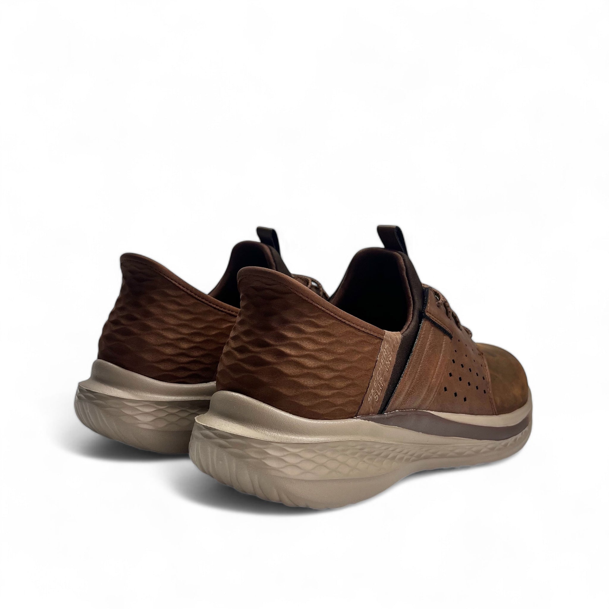 JＫ1151 Skechers 210828 Brown Zachary – Pat Lane Shoes