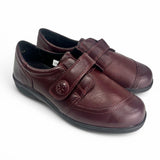 DB Shoes Owl Burgundy 2V