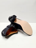 Caprice 24402 Black leather dance shoe