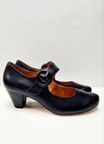 Caprice 24402 Black leather dance shoe