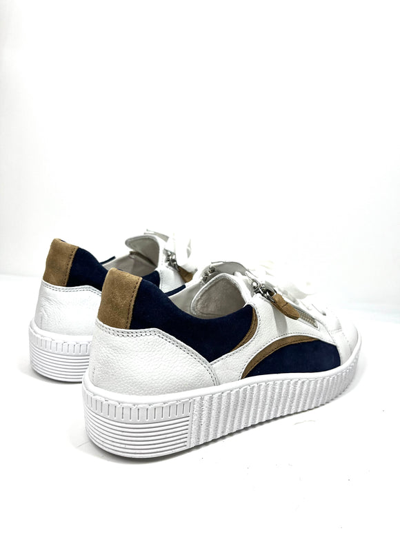 Gabor 23.330 White & Navy